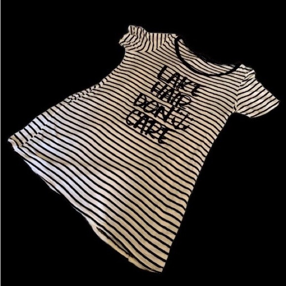 ZUTTER USA Lake Hair Don’t Care Black & White Top or Dress Swim Suite Cover Up - Picture 2 of 9